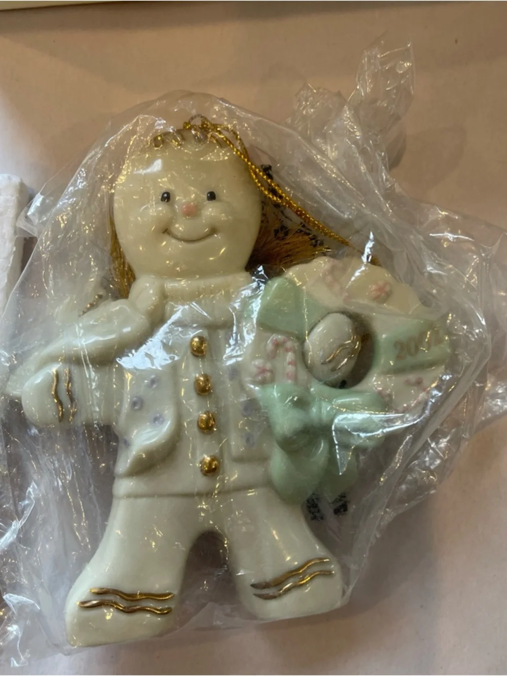 2002 Lennox Ornament w/Box GINGERBREAD CHRISTMAS CHURCH SALE